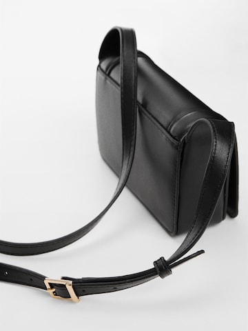 MANGO Tasche 'JORGE' in Schwarz