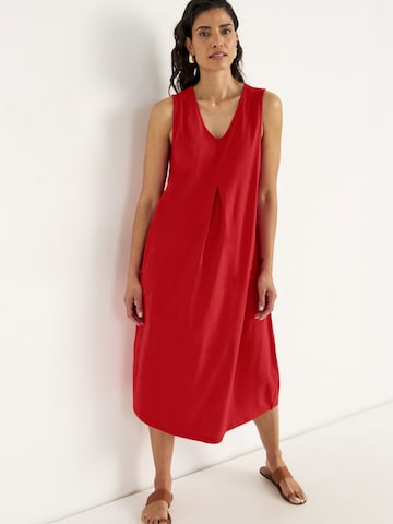 Cellbes of Sweden Jurk in Rood: voorkant