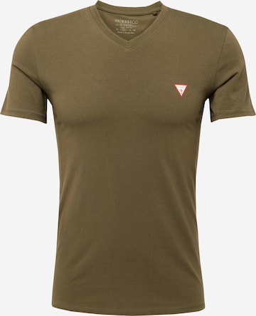 Maglietta di GUESS in verde: frontale