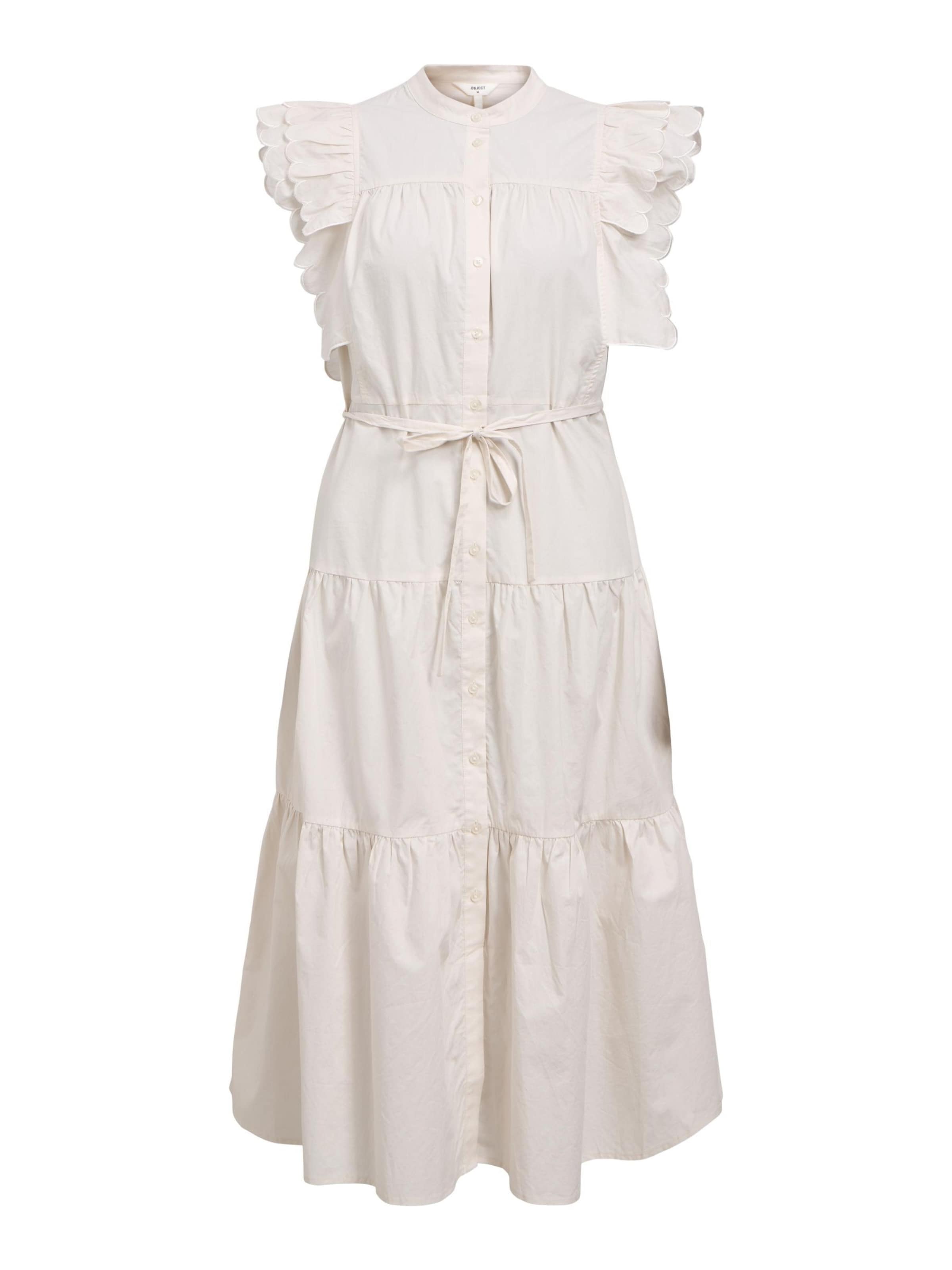 OBJECT Blousejurk 'HOPE' in de kleur Wit, Productweergave