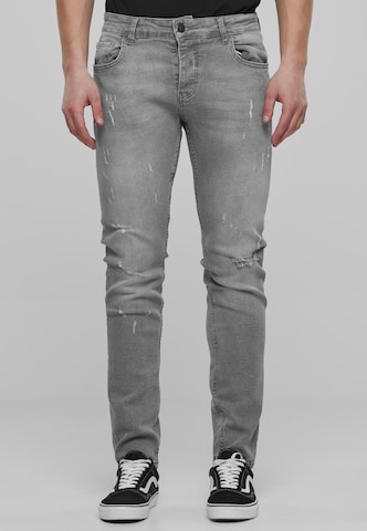 Skinny Jeans di 2Y Premium in grigio: frontale