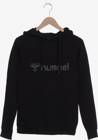 Hummel Sweatshirt & Zip-Up Hoodie in S in Black: front