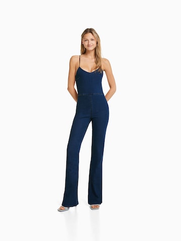 Bershka Jumpsuit in Blue