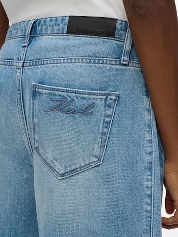 Karl Lagerfeld Tapered Jeans in Blau