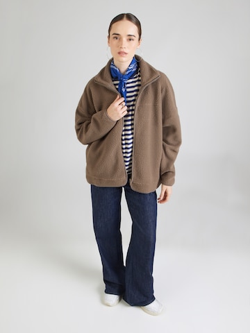 Giacca di pile 'NMCOZY' di Noisy may in grigio