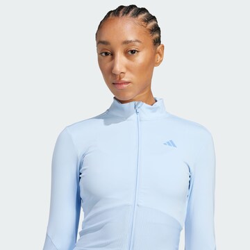 ADIDAS PERFORMANCE Training jacket 'Hyperglam' in Blue
