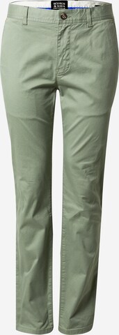 SCOTCH & SODA Chino hlače 'STUART' | zelena barva: sprednja stran