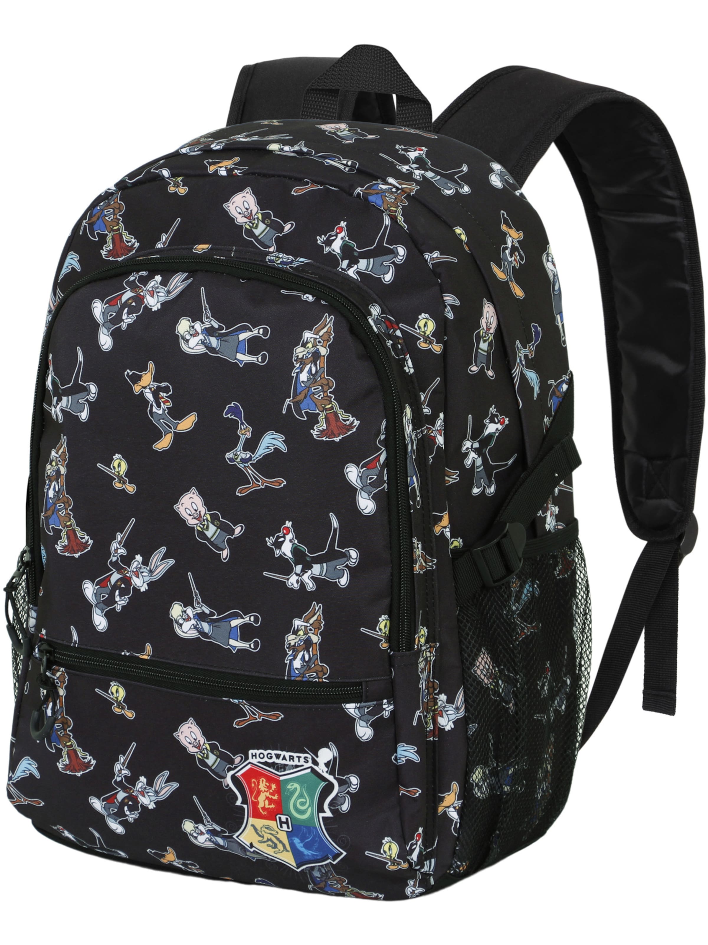 Zaino 'Looney Tunes Harry Tunes-Fan Fight 2.0' di Warner Bros. in nero