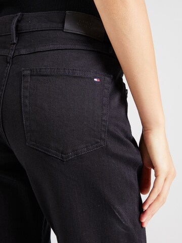 juoda TOMMY HILFIGER Standartinis Džinsai