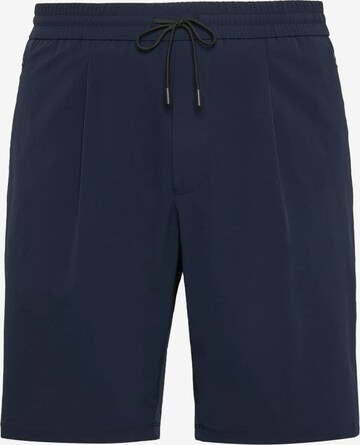 Boggi Milano Regular Athletic Pants in Blue: front