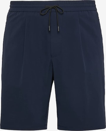 Boggi Milano Regular Functionele broek in Blauw: voorkant