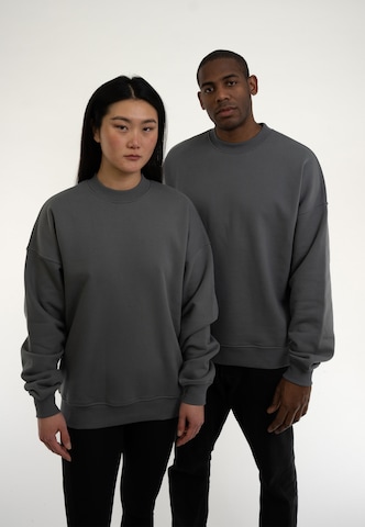 Johnny Urban Sweatshirt 'Carter Oversized' in Grey: front