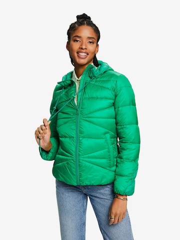 Veste d’hiver ESPRIT en vert : devant