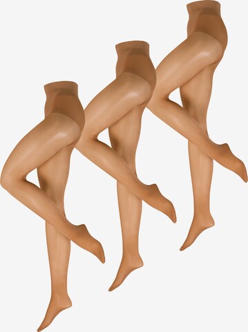 Collants Nur Die en beige : devant