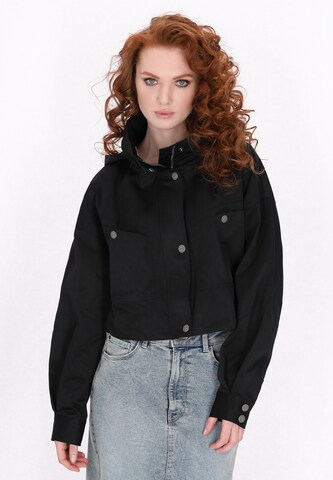 Veste mi-saison DreiMaster Vintage en noir : devant