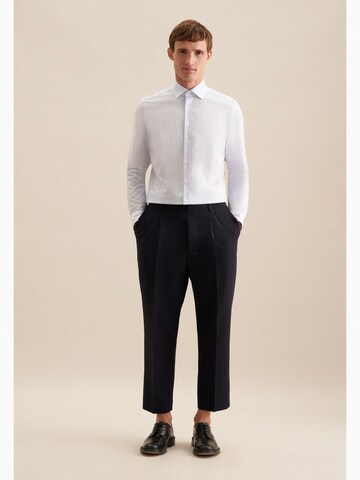 SEIDENSTICKER Slim Fit Hemd in Blau