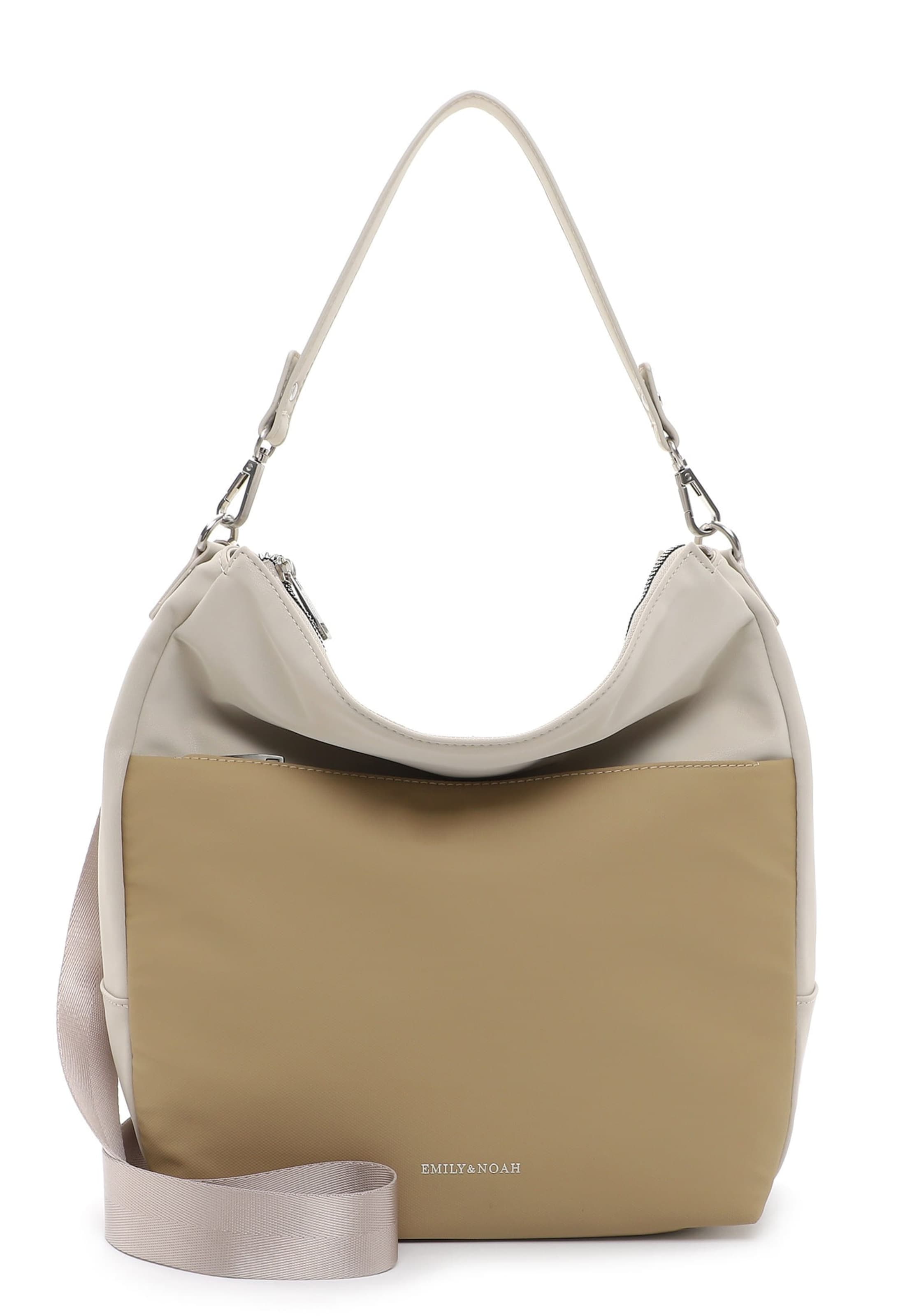 Emily & Noah Tasche 'Bettina' in Beige: Vorderseite