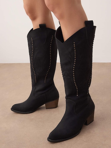 Trendyol Cowboy csizmák - fekete