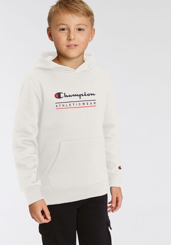 Sweat Champion Authentic Athletic Apparel en blanc : devant