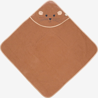 STERNTALER Shower Towel 'Otti' in Brown / Dark grey, Item view