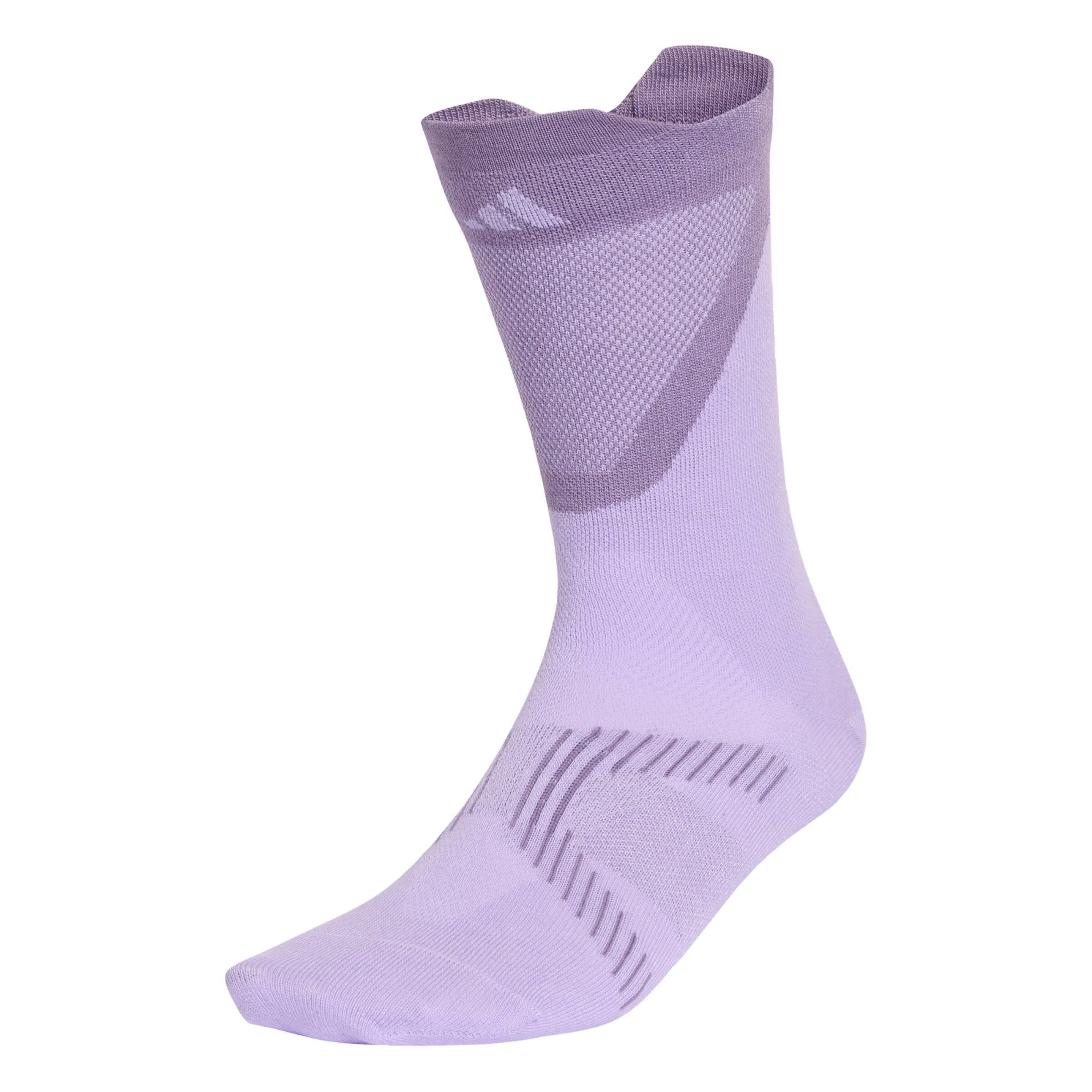 ADIDAS PERFORMANCE Sports socks in Purple: front