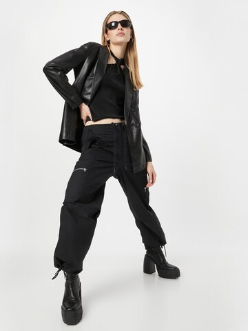 Samsøe Samsøe Loose fit Cargo Pants 'CHI' in Black