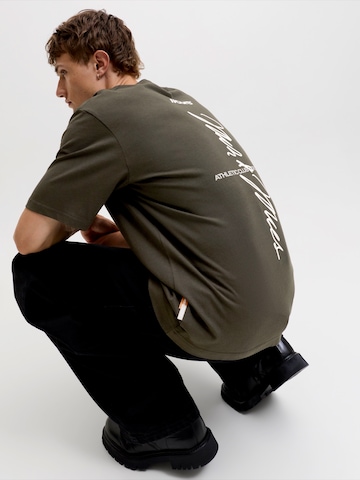 Maglietta 'JCOCLUB' di JACK & JONES in grigio