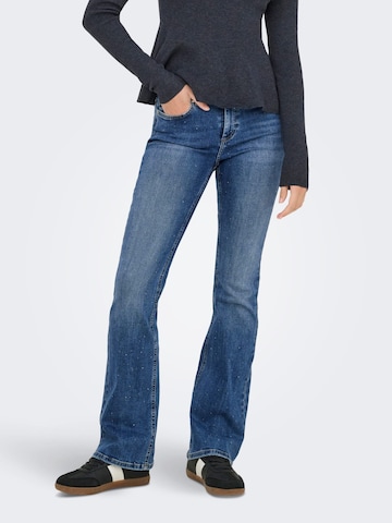 ONLY Baggy Jeans 'Blush' in Blauw