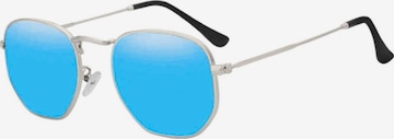 VEYREY Zonnebril in Blauw: voorkant