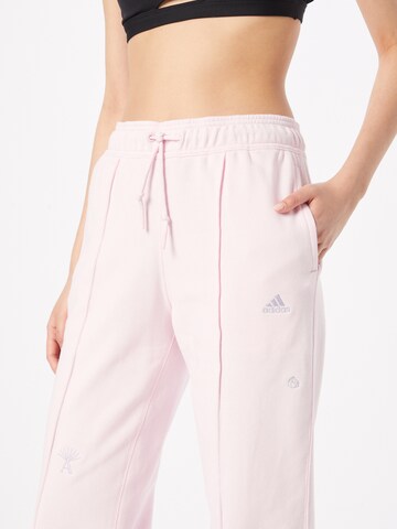 ADIDAS SPORTSWEAR Tapered Sporthose 'Healing Crystals Inspired Graphics' in Pink