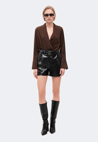 ABOUT YOU Regular Pants 'Rea' in Black