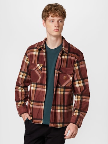 Coupe regular Chemise 'BOWERY' Brixton en marron : devant