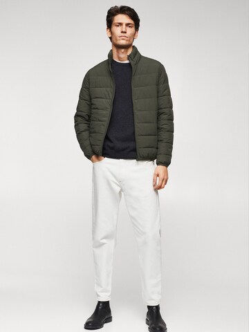 Veste mi-saison 'Gorry' MANGO MAN en vert