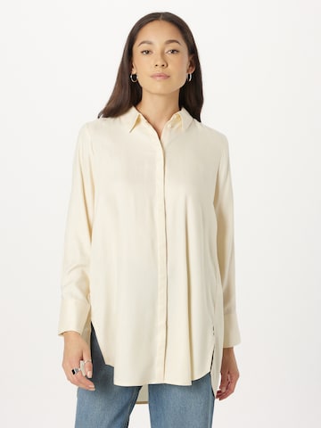 TOM TAILOR Blouse in Beige: front