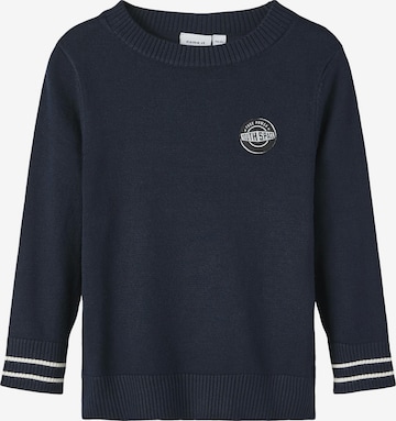 Pull-over 'Vermund' NAME IT en bleu : devant