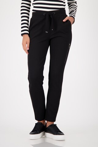 monari Tapered Pants in Black: front