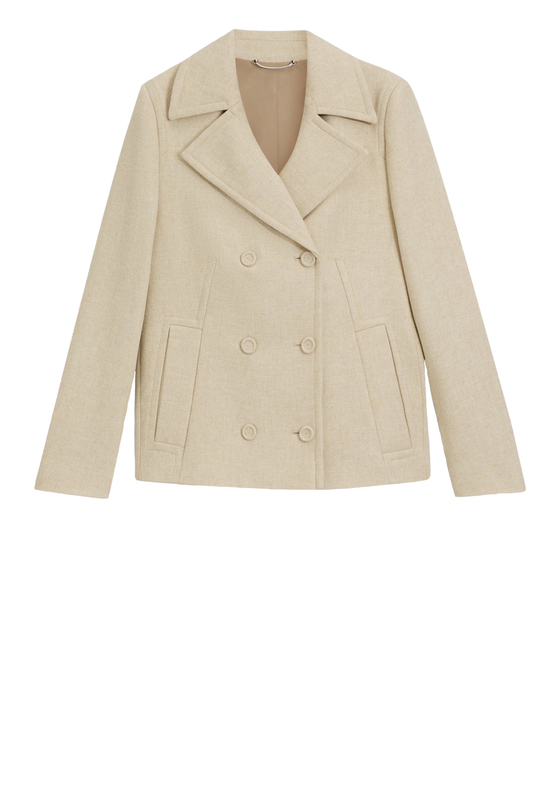 BOSS Übergangsmantel in beige, Produktansicht