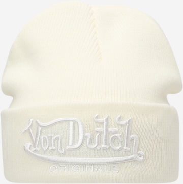 Von Dutch Originals Czapka 'FLINT' w kolorze beżowy