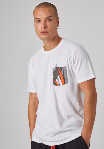 THAT GORILLA BRAND T-Shirt 'Rafiki' in Weiß: predná strana