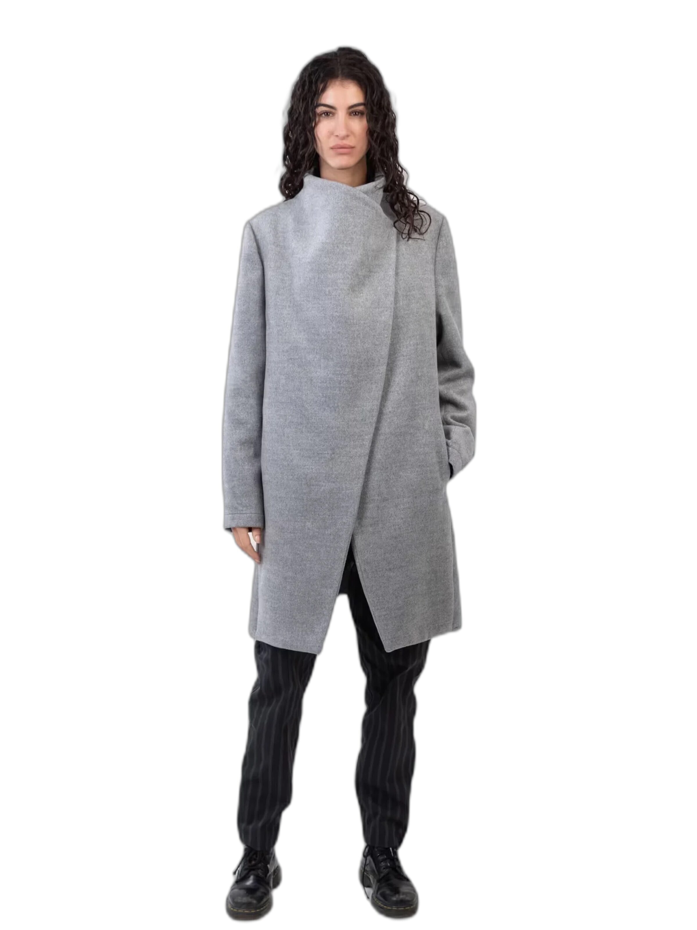 Kanten Between-Season Jacket 'Manteau Koto Heavy' in Grey: front