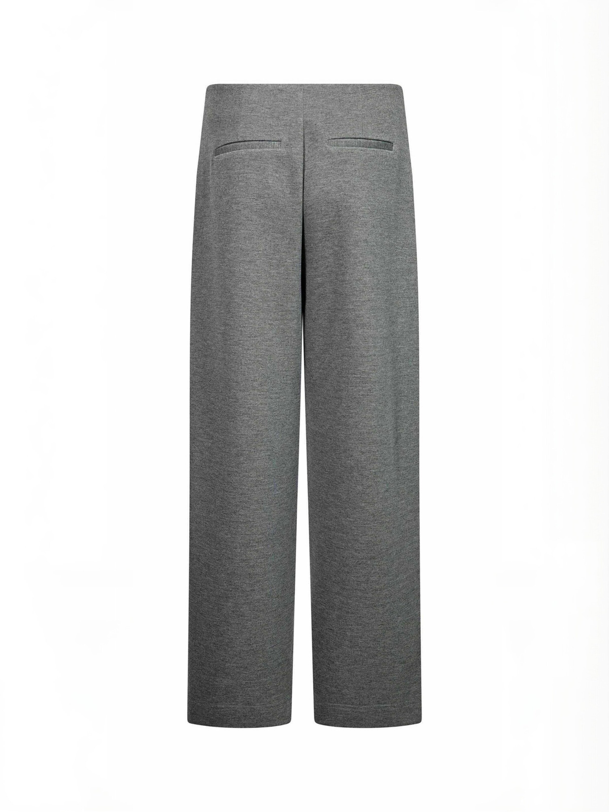co'couture - regular Pantalón ' LanceCC ' en gris: atrás