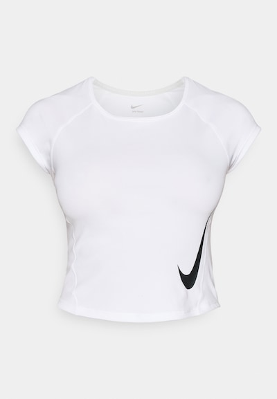 NIKE Performance Shirt 'TEMPO SWOOSH' in Black / White, Item view