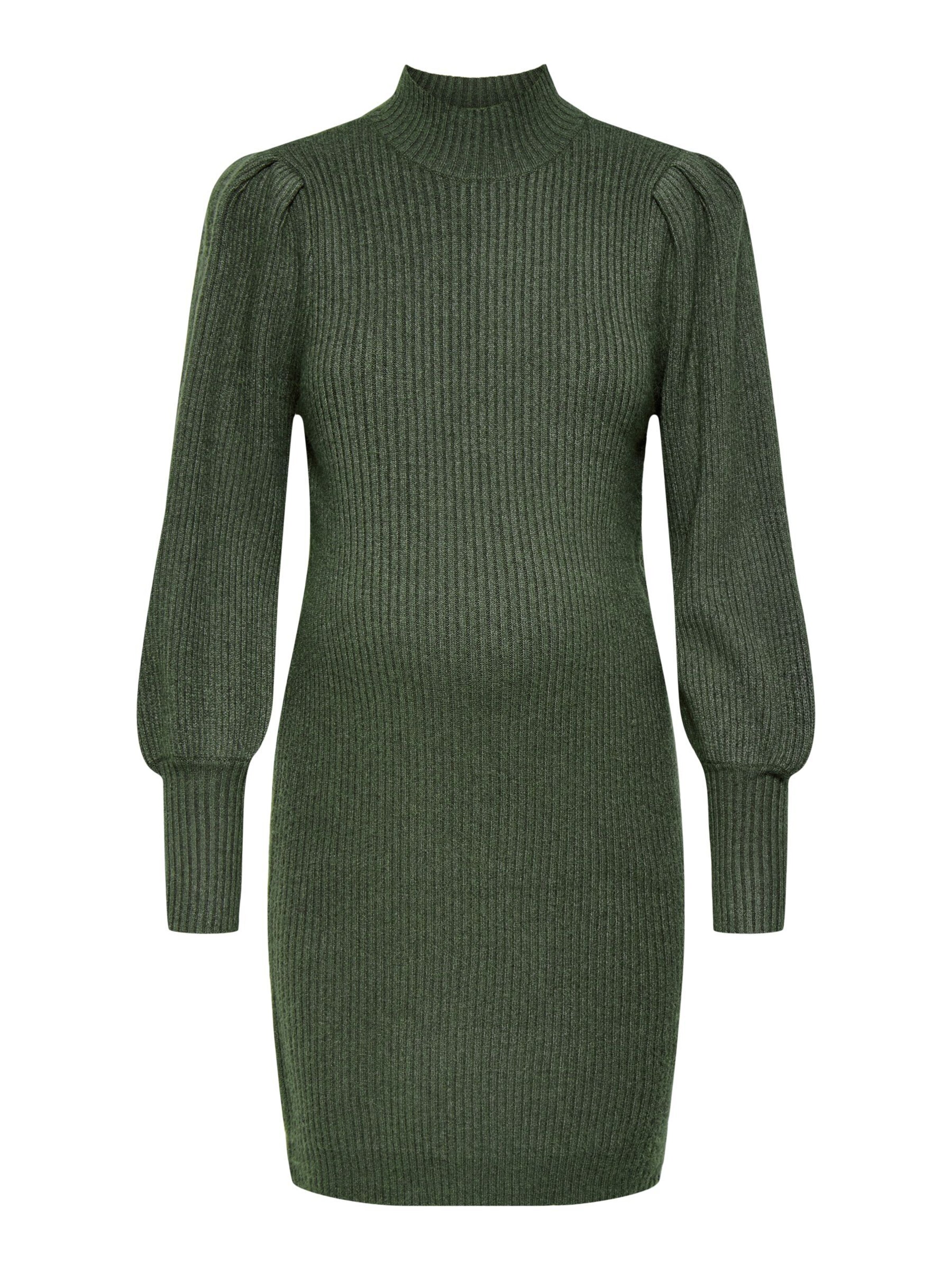 Only Maternity Dress in Green: front