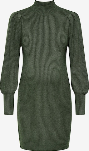 Only Maternity Dress in Green: front