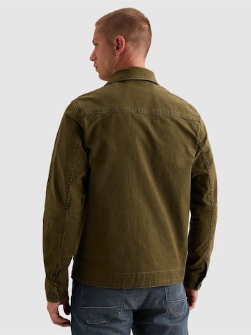 PME Legend Kurtka przejściowa 'Worker jacket with multiple pockets' w kolorze zielony