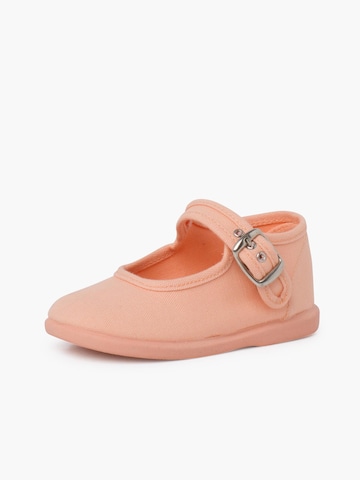Ballerines Pisamonas en orange : devant