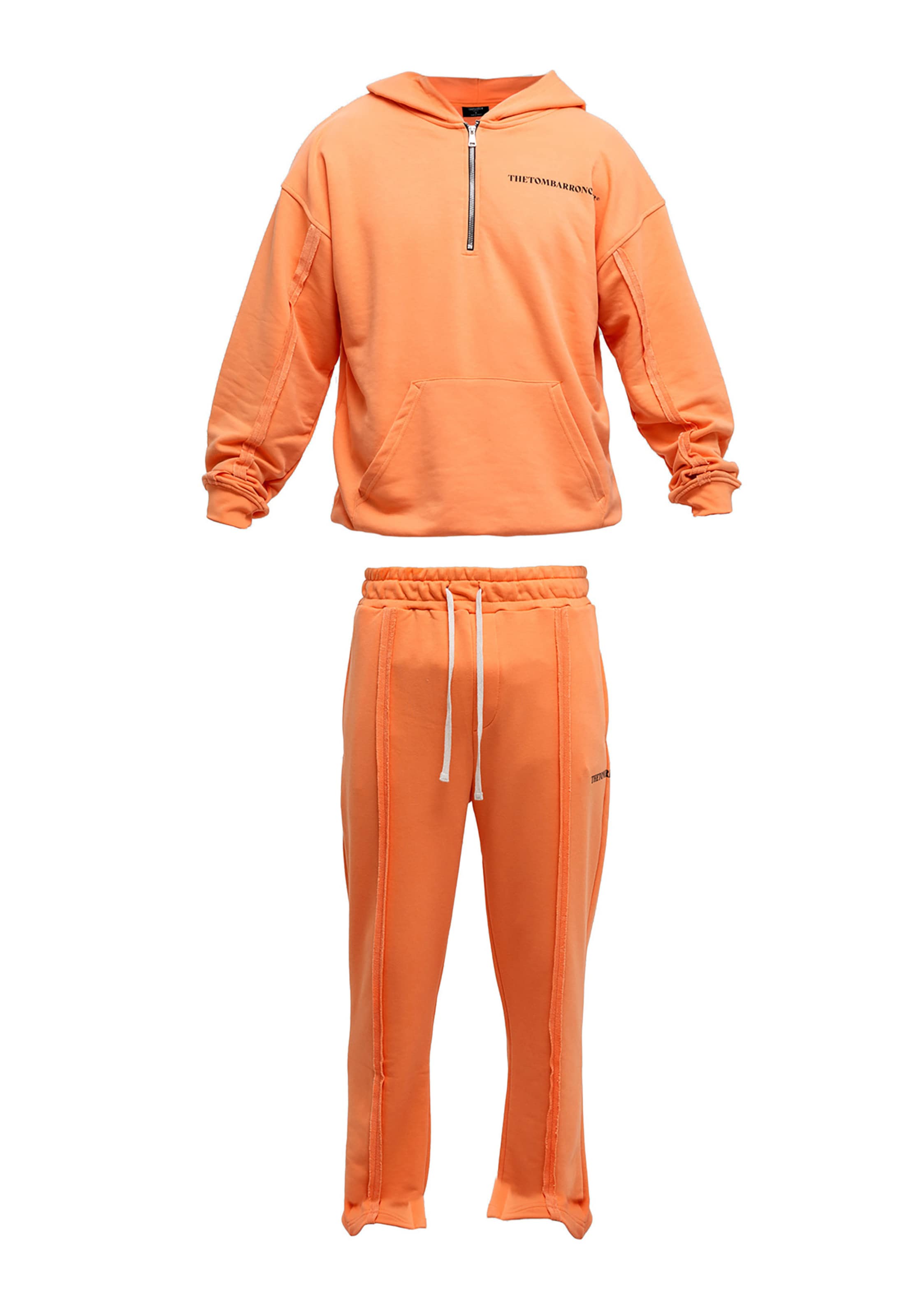 Tom Barron Trainingspak in Rood: voorkant