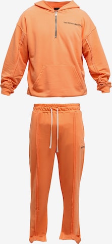 Tom Barron Tracksuit in Red: front