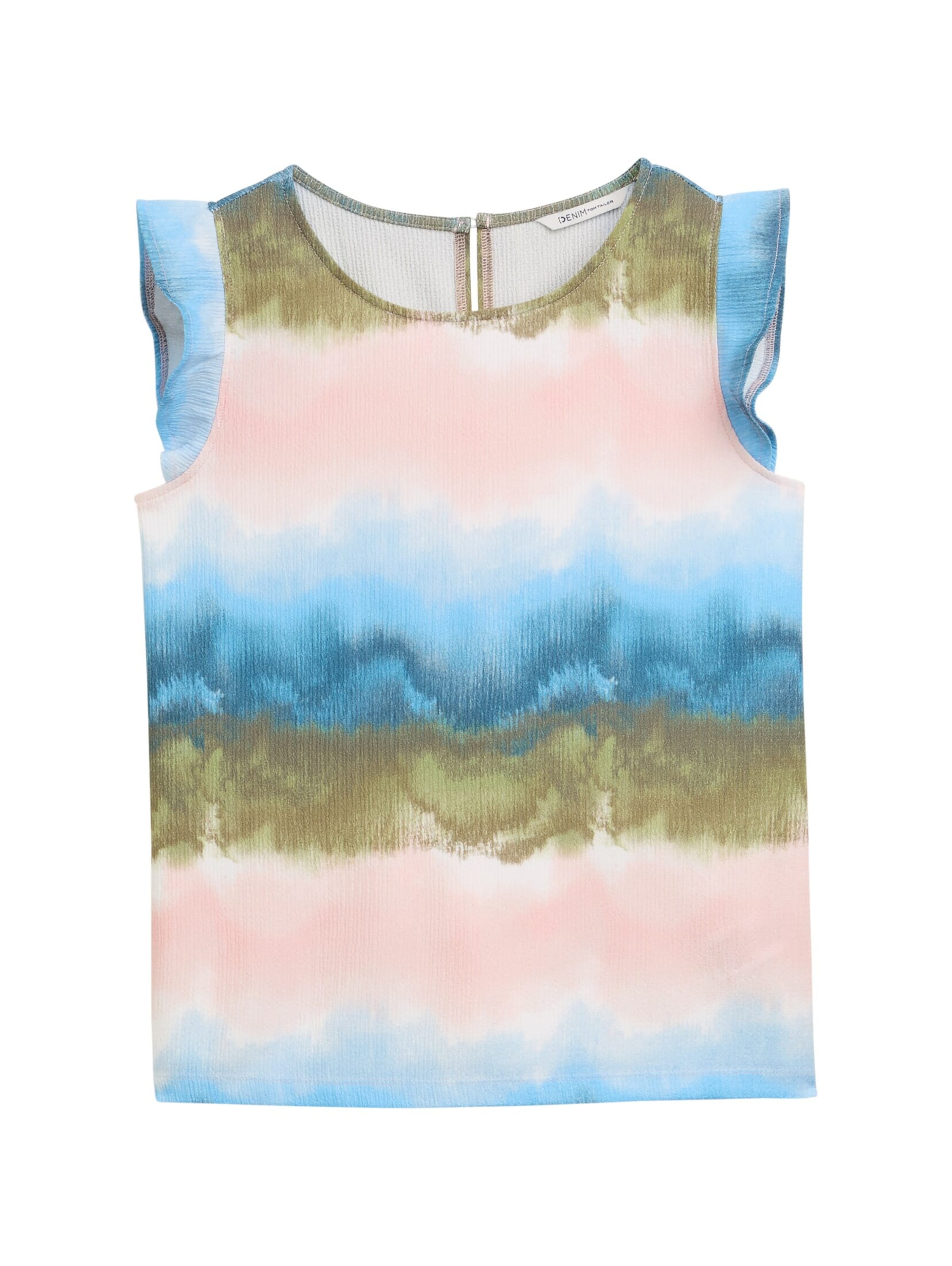 TOM TAILOR DENIM Shirt in Mixed colours: front