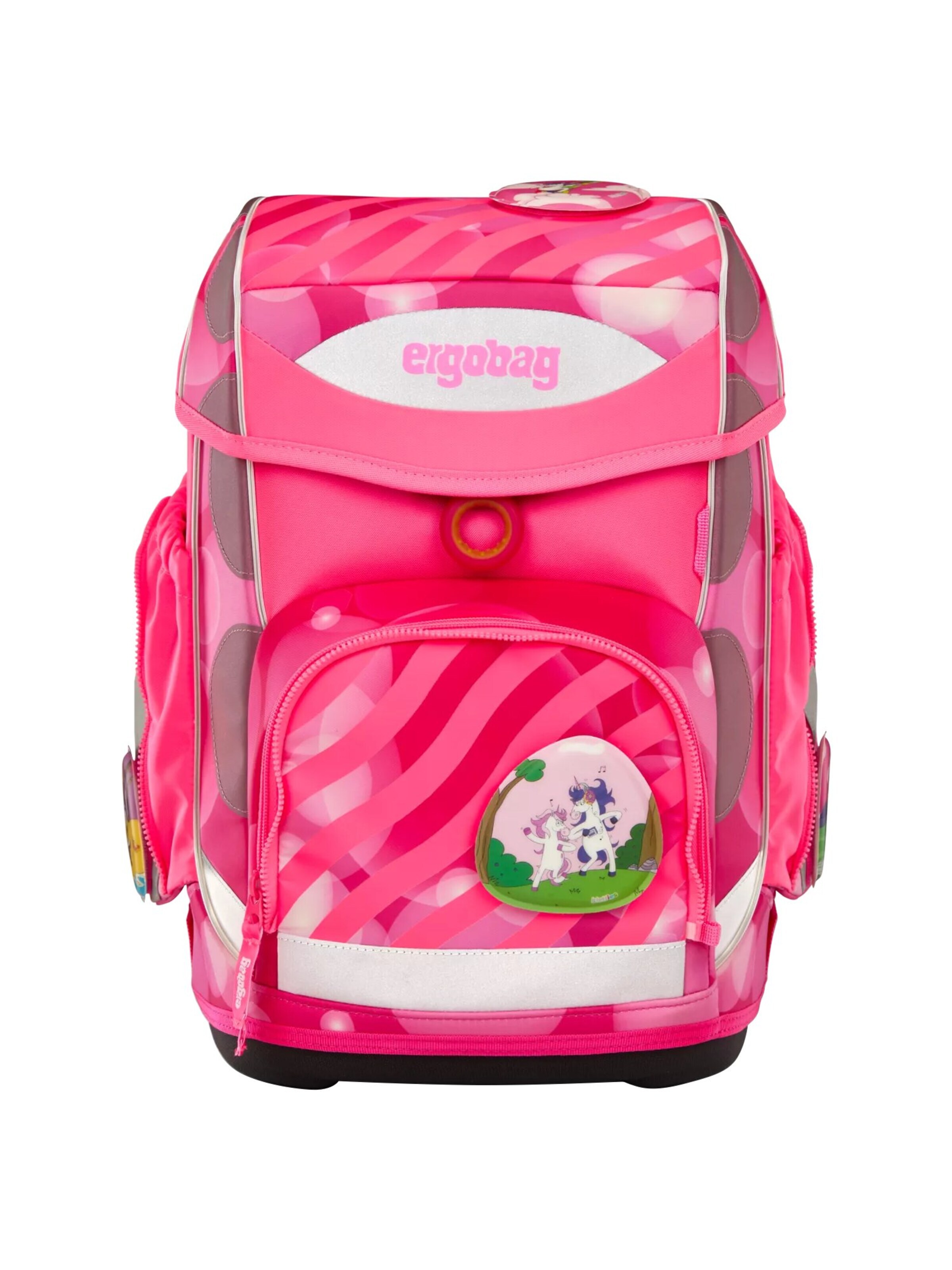 ergobag Backpack 'Schulranzen-Set cubo Set' in Purple